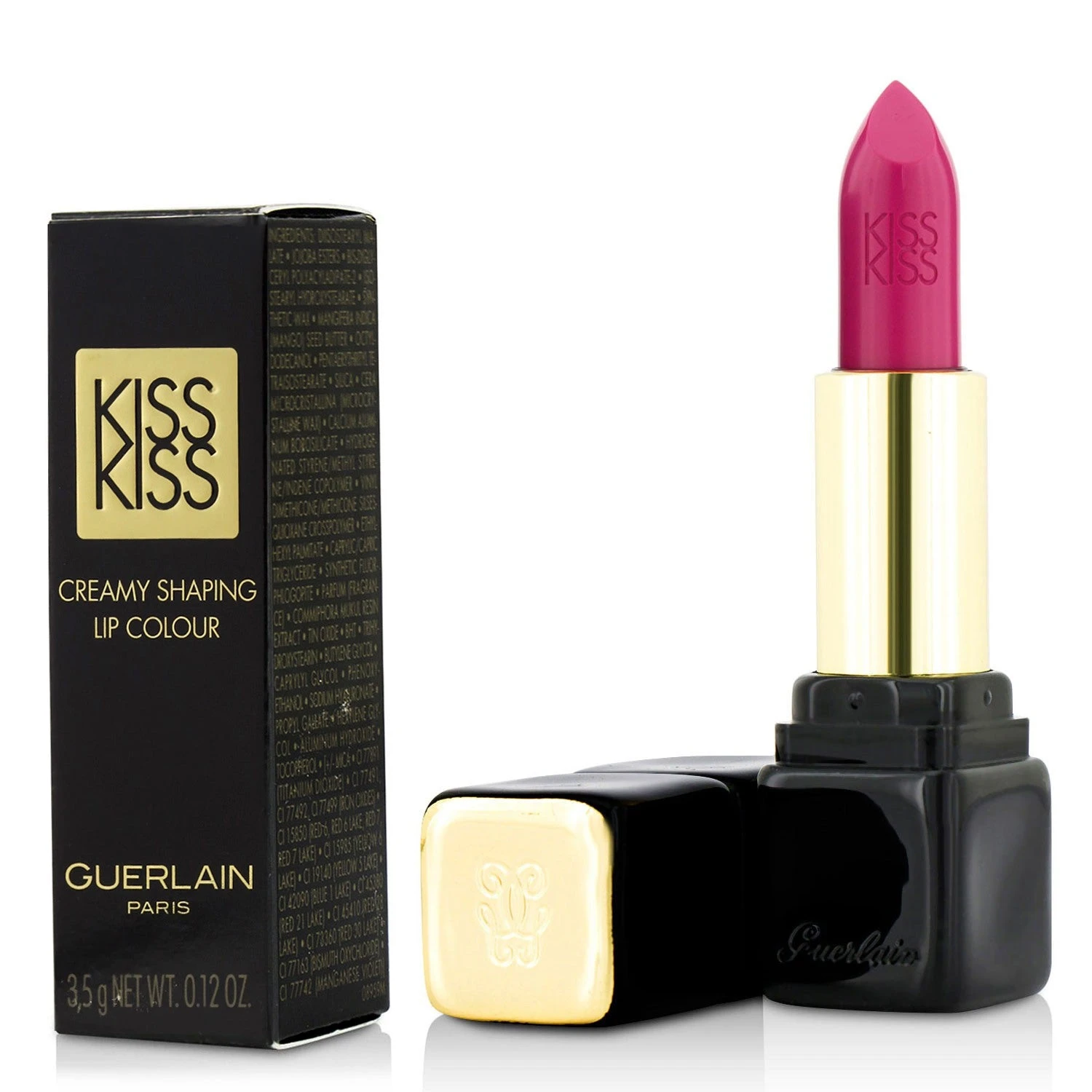 Guerlain KissKiss Shaping Cream Lip Colour - # 345 Orange Fizz 3.5g/0.12oz - Image 14