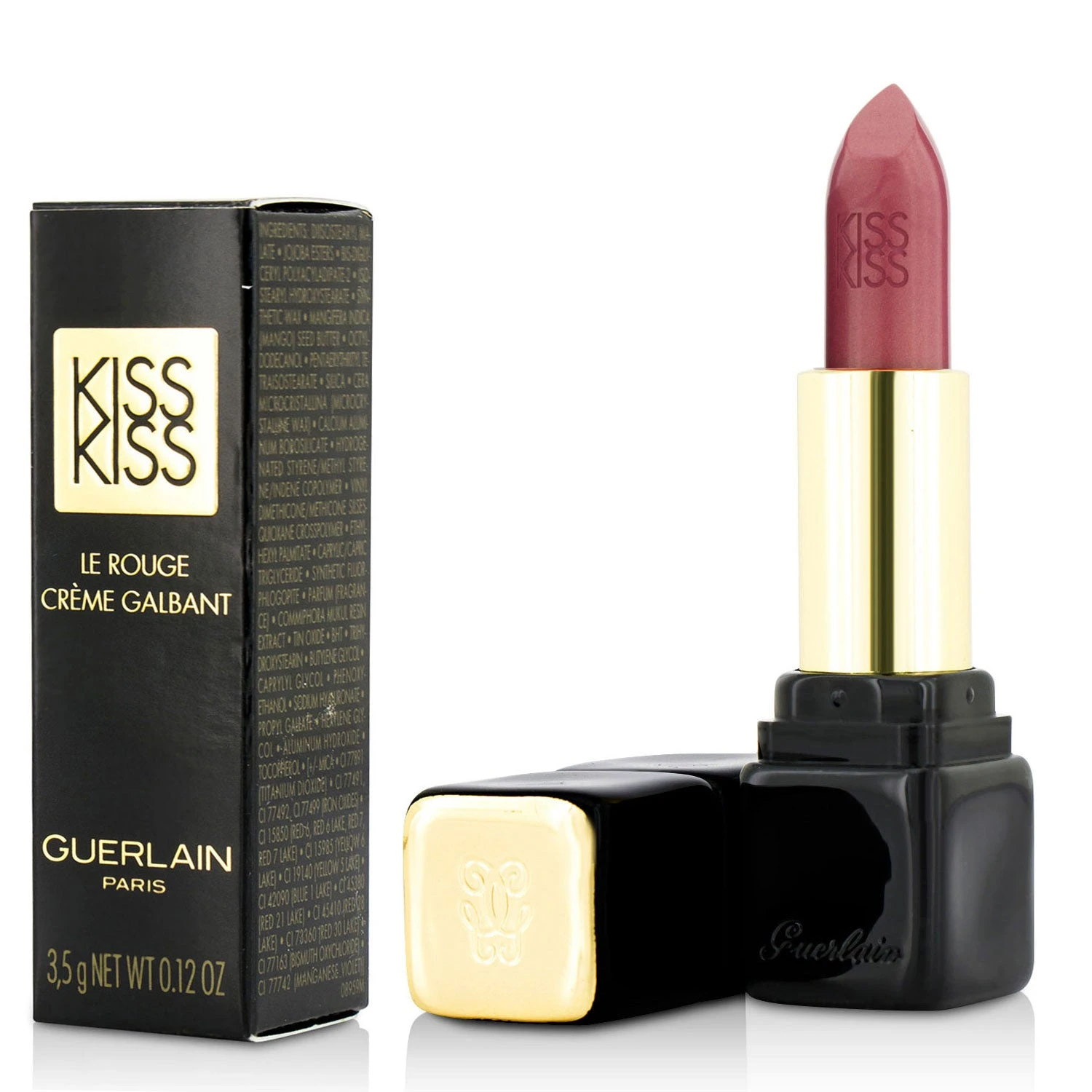 Guerlain KissKiss Shaping Cream Lip Colour - # 344 Sexy Coral 3.5g/0.12oz - Image 20