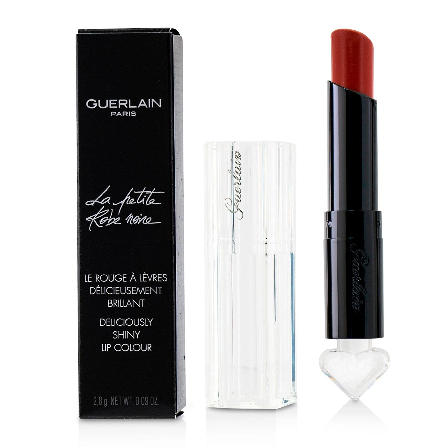 Guerlain La Petite Robe Noire Deliciously Shiny Lip Colour - #024 Red Studs 2.8g/0.09oz - Image 3
