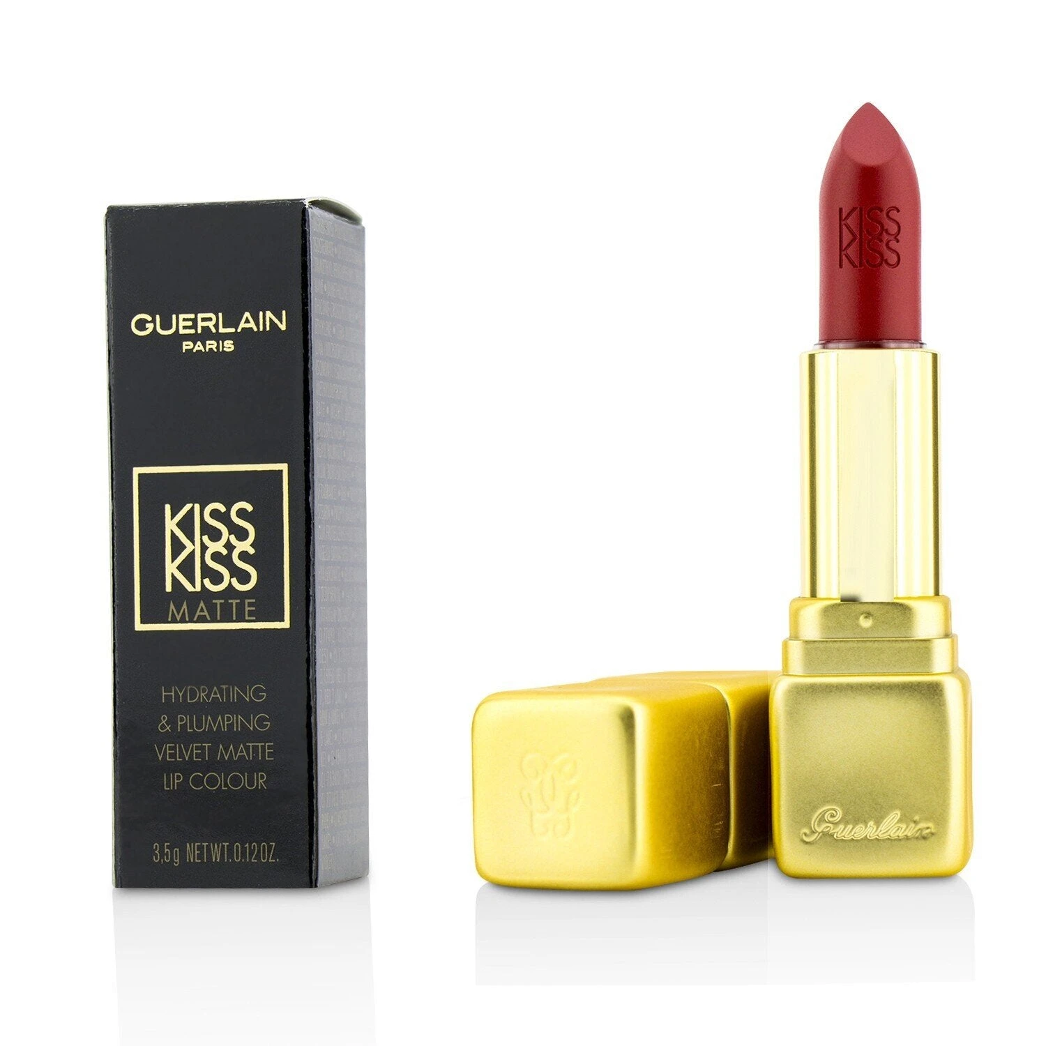 Guerlain KissKiss Matte Hydrating Matte Lip Colour - # M306 Caliente Beige 3.5g/0.12oz - Image 4