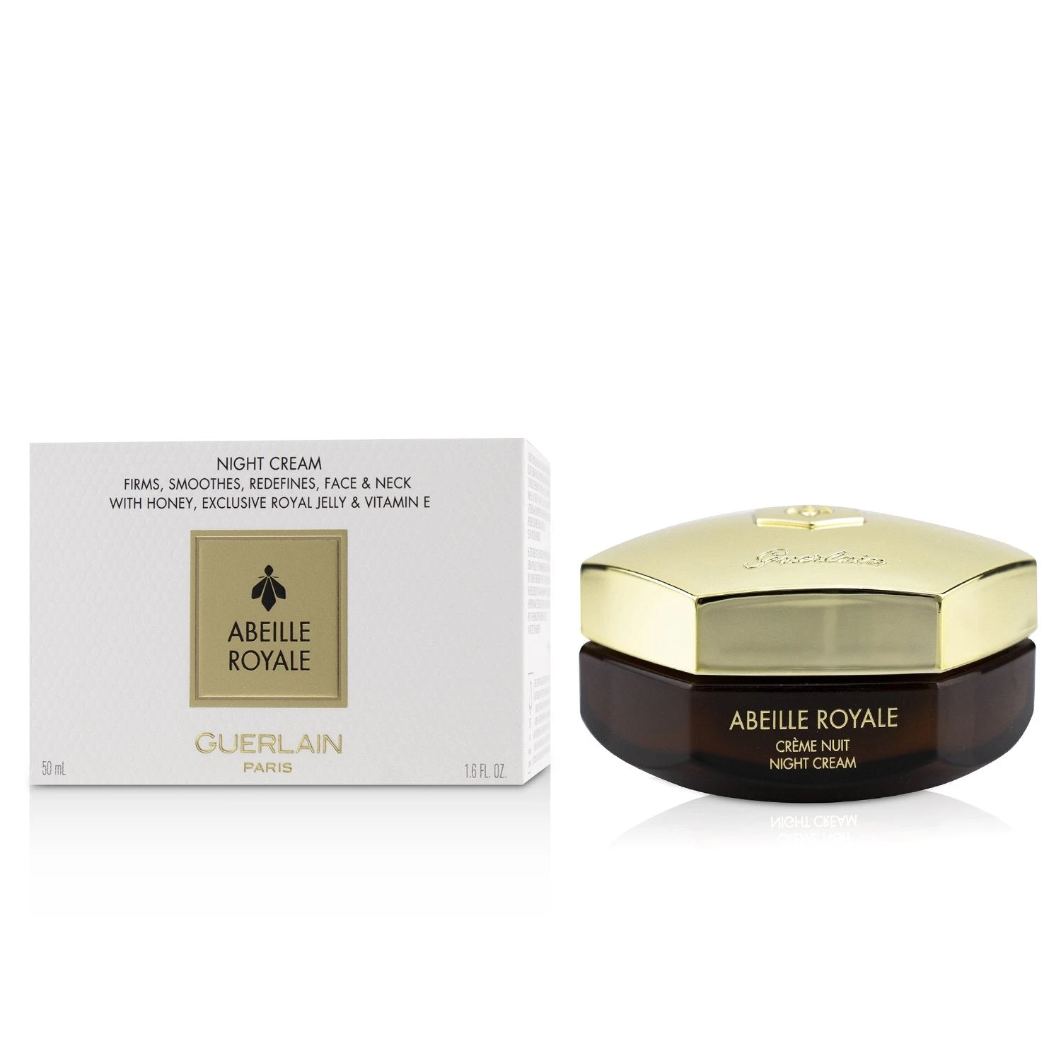 Guerlain Abeille Royale Night Cream - Firms, Smoothes, Redefines, Face & Neck 50ml/1.6oz - Image 2