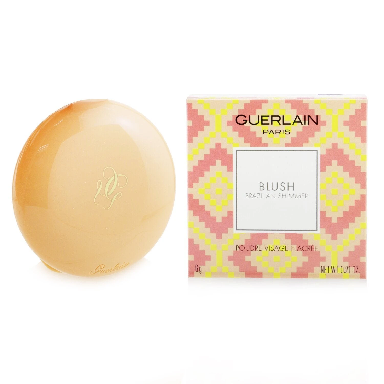 Guerlain Blush Brazilian Shimmer Pearly Face Powder 6g/0.21oz - Image 2