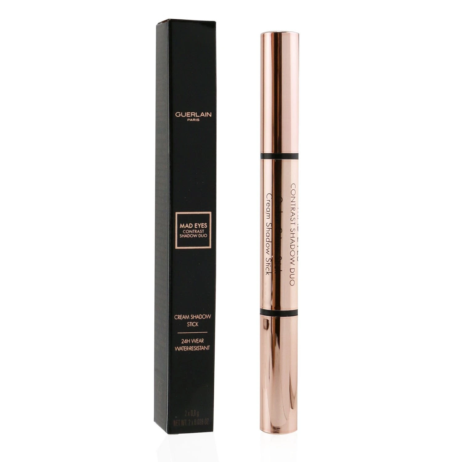 Guerlain Mad Eyes Contrast Shadow Duo Cream Shadow Stick - # Warm Brown, # Golden Brown 2x0.8g/0.028oz - Image 5