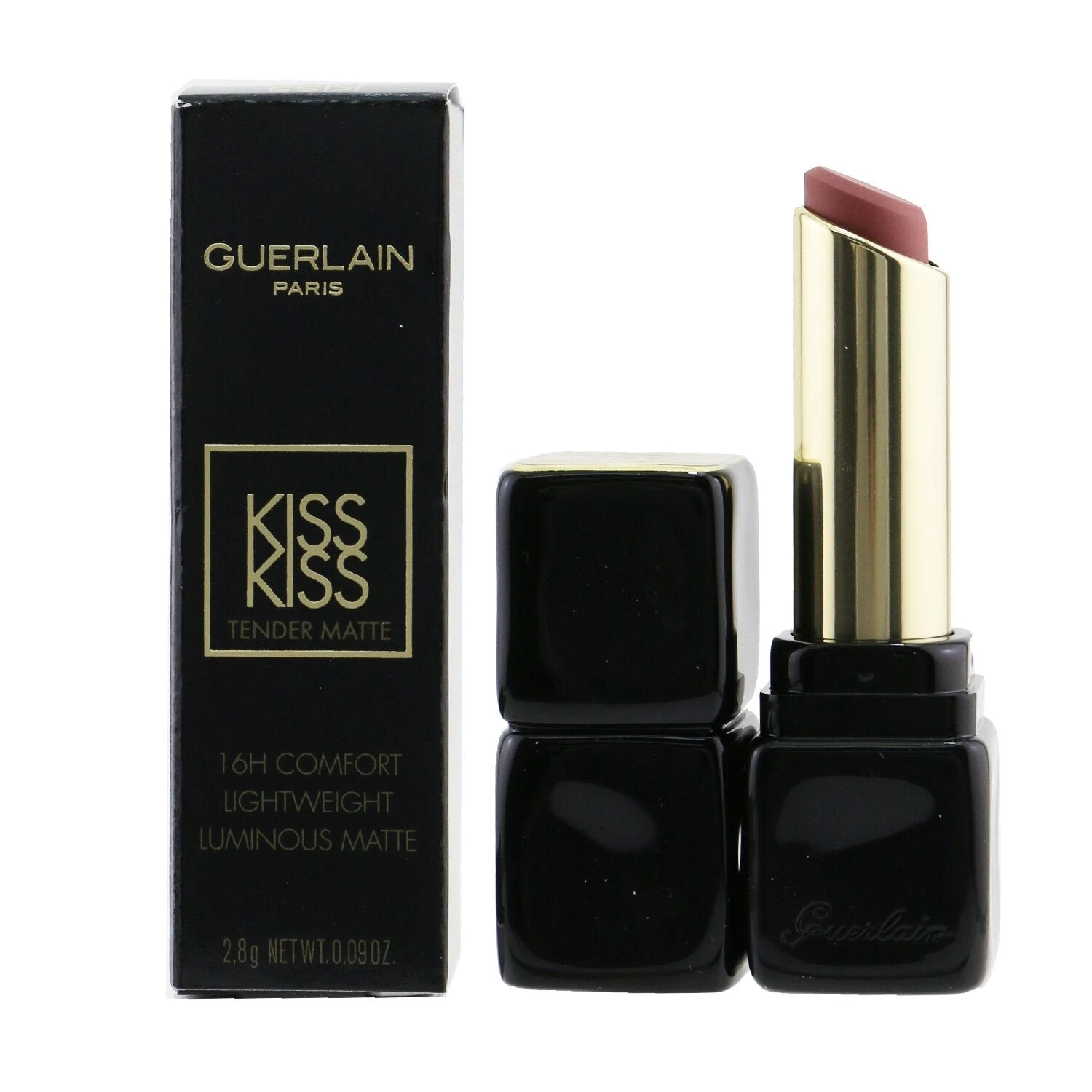 Guerlain Kisskiss Tender Matte Lipstick - # 885 Gentle Coral 2.8g/0.09oz - Image 3