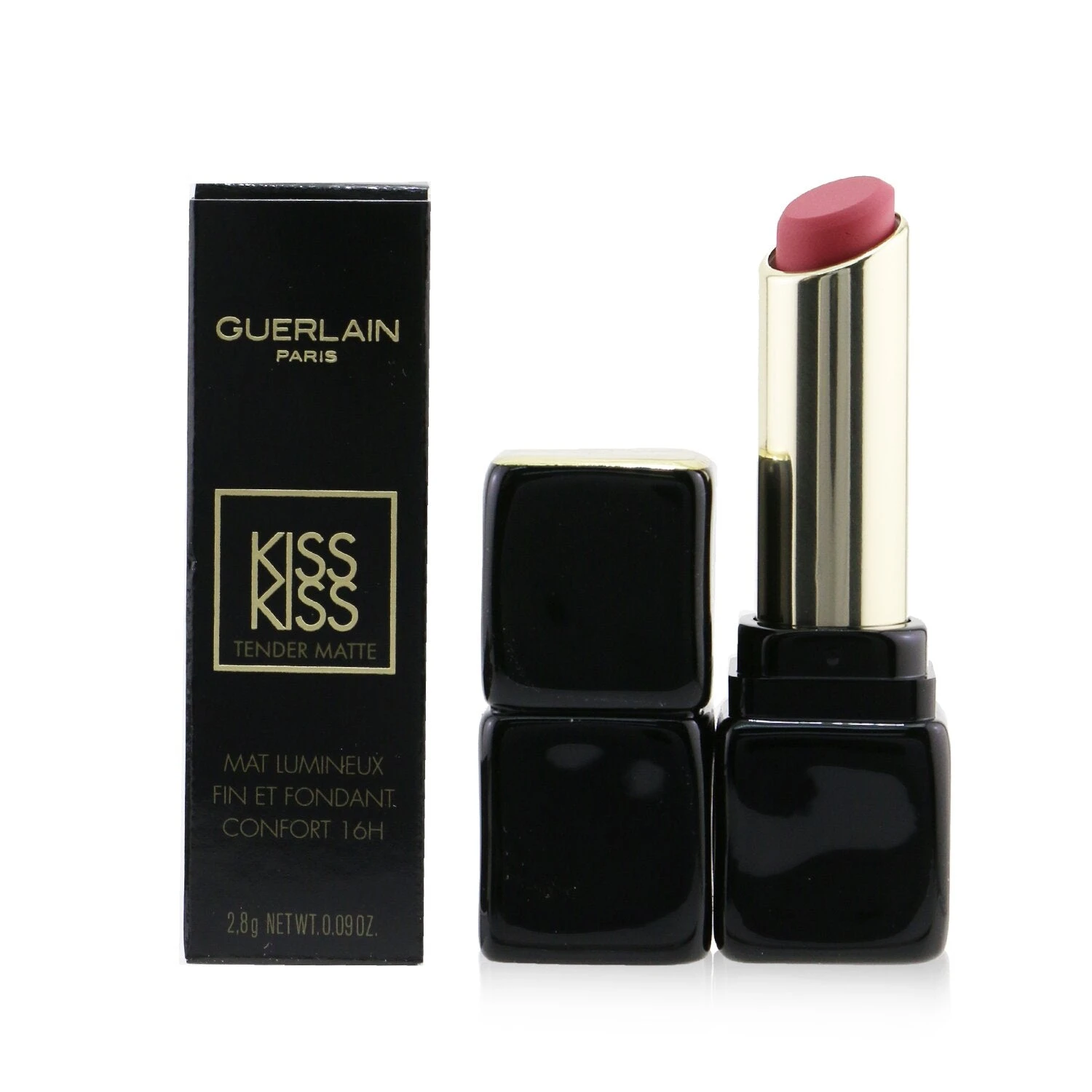 Guerlain Kisskiss Tender Matte Lipstick - # 885 Gentle Coral 2.8g/0.09oz - Image 13