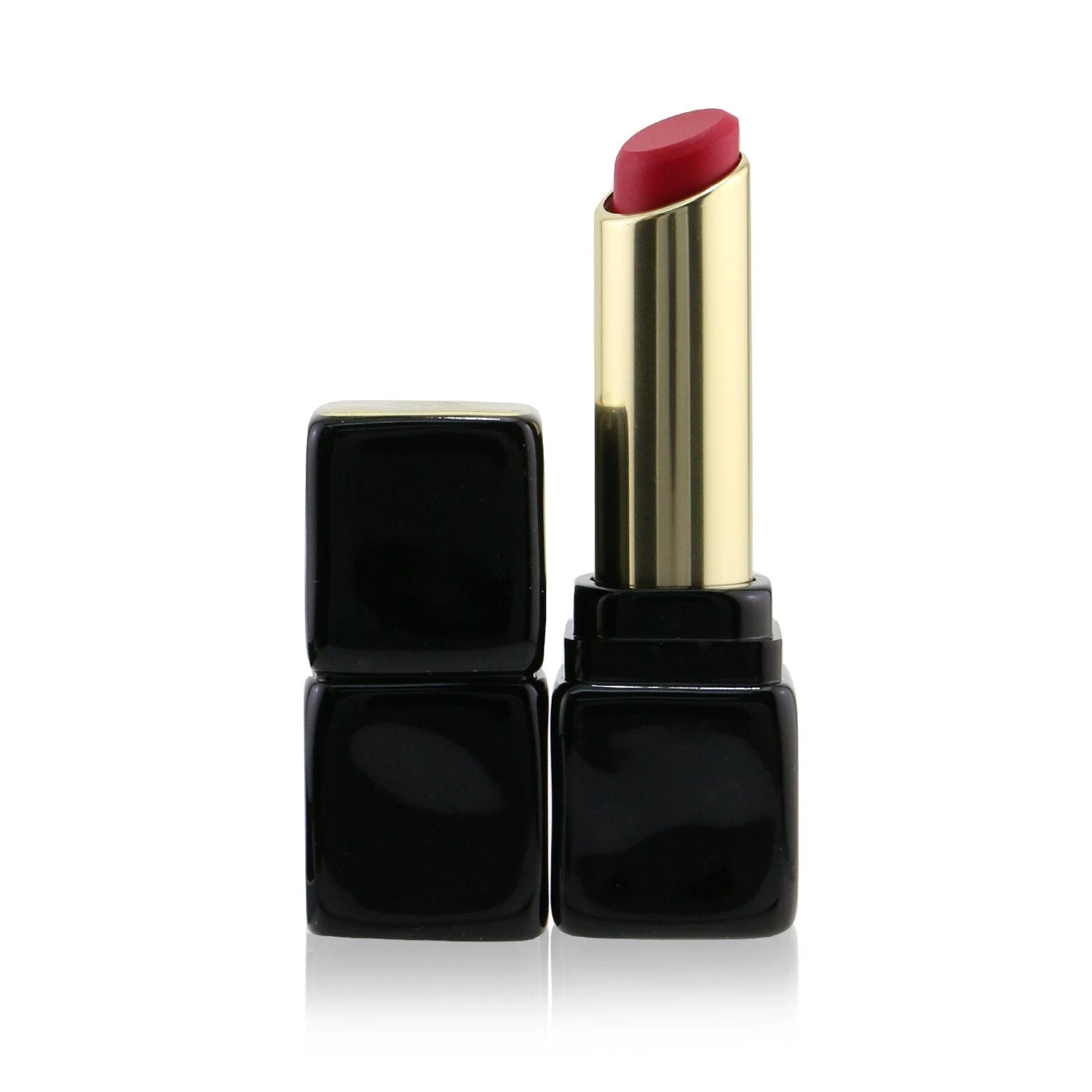 Guerlain Kisskiss Tender Matte Lipstick - # 999 Eternal Red 2.8g/0.09oz - Image 15