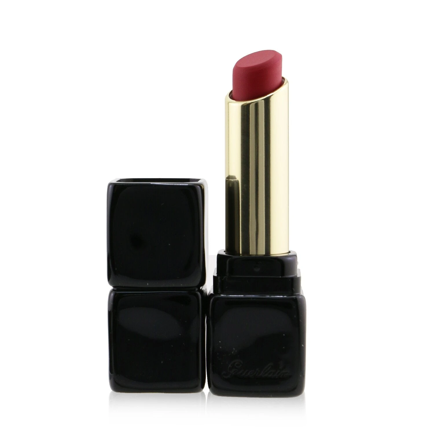Guerlain Kisskiss Tender Matte Lipstick - # 530 Dreamy Rose 2.8g/0.09oz - Image 17