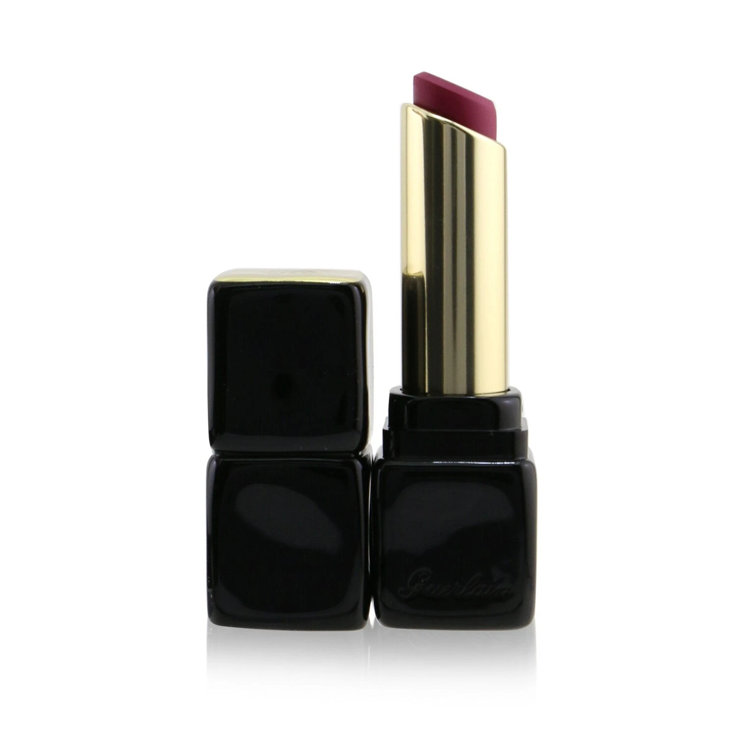 Guerlain Kisskiss Tender Matte Lipstick - # 666 Lucky Pink 2.8g/0.09oz - Image 20