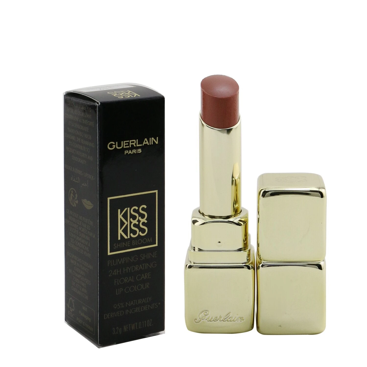 Guerlain KissKiss Shine Bloom Lip Colour - # 509 Wild Kiss 3.2g/0.11oz - Image 6