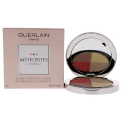 Guerlain Meteorites Compact Blotting And Lighting Powder - 4 Golden By Guerlain For Women - 0.28 Oz Powder