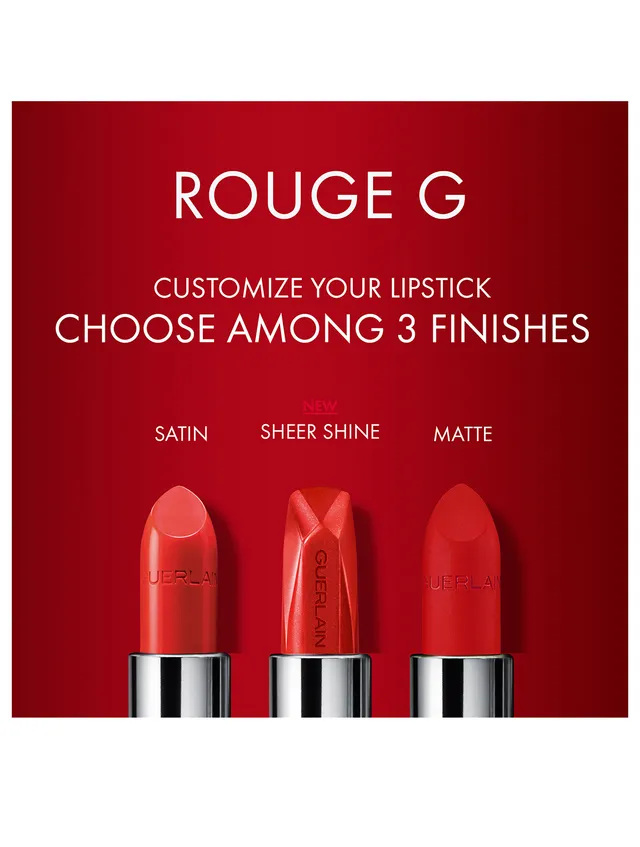 Rouge G De Guerlain Stunning Gems Sheer Shine Lipstick Shade - Image 9