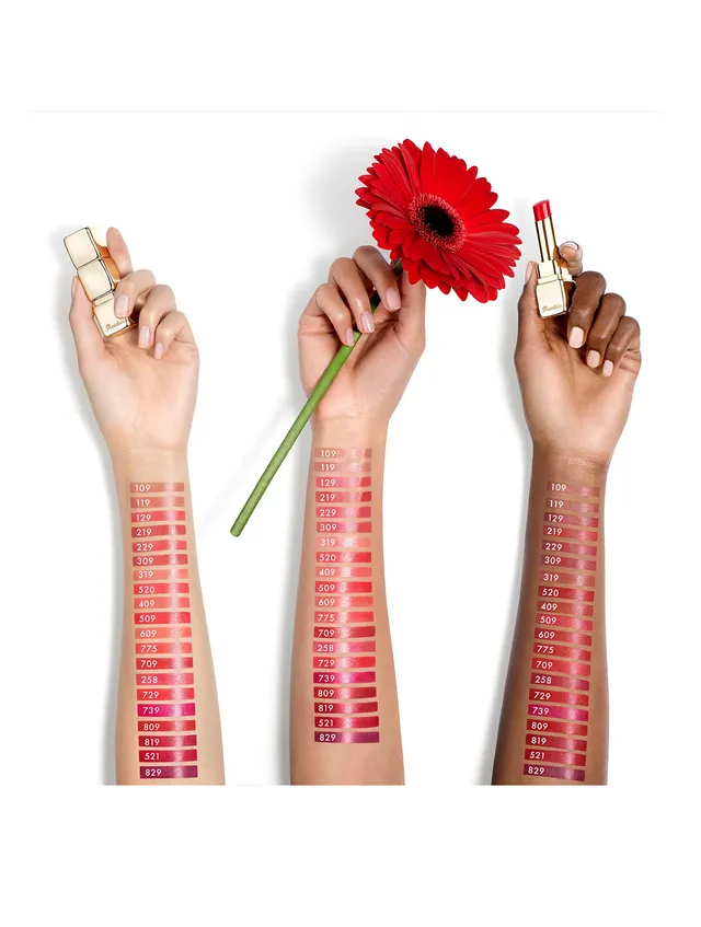 Guerlain Kiss Kiss Shine Bloom Lipstick - Image 5